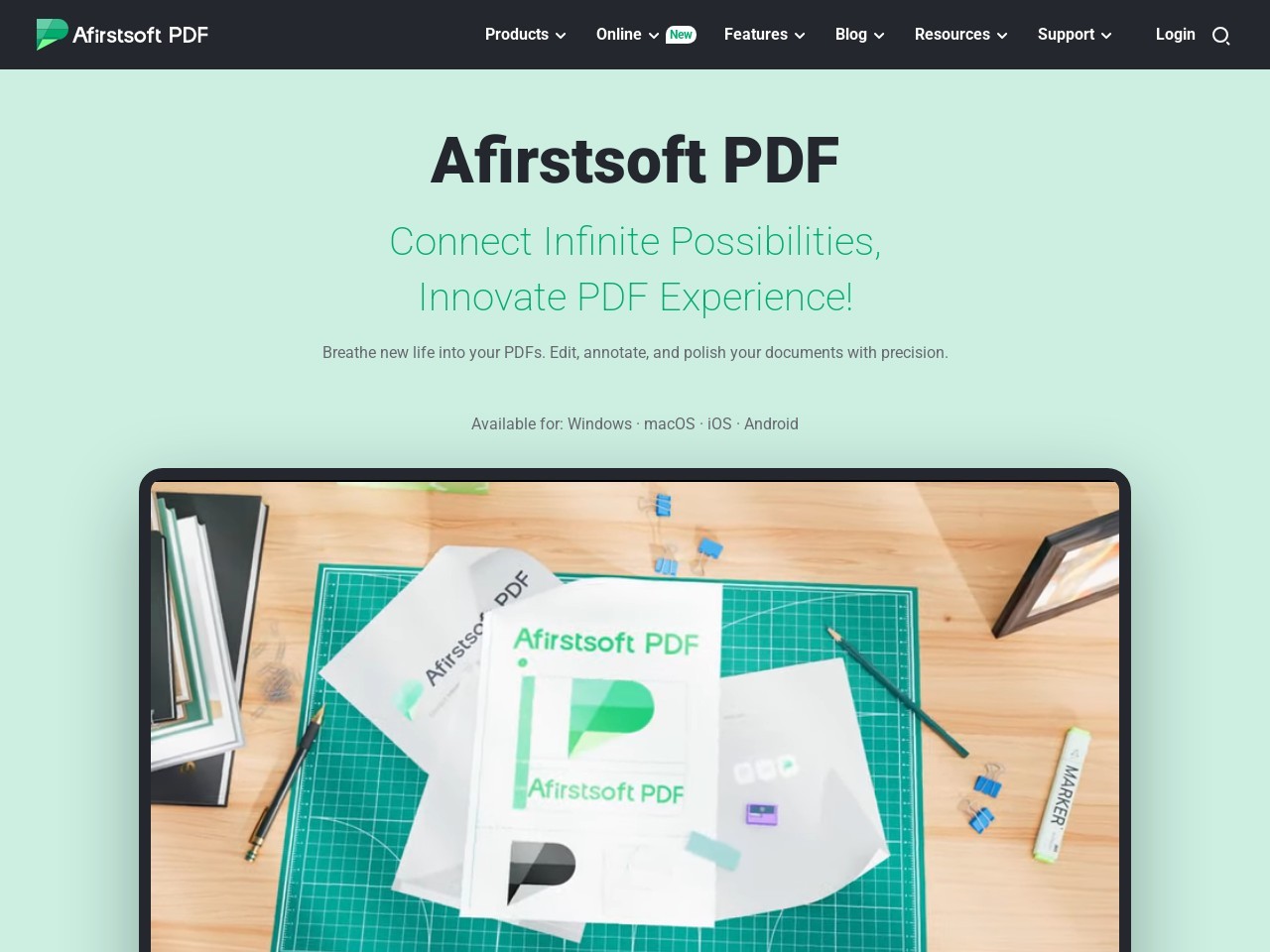 Afirstsoft PDF官网 – 高效处理所有PDF需求的全能软件