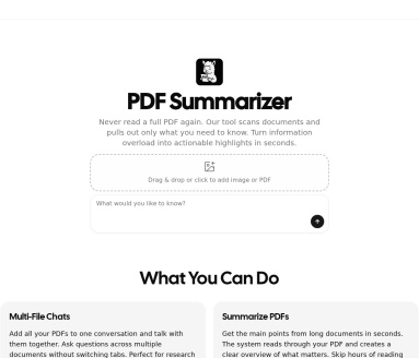 PDF Summarizer