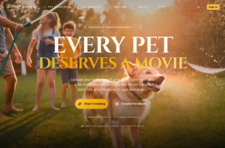 Pet Movie AI