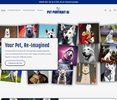 Pet Portrait AI
