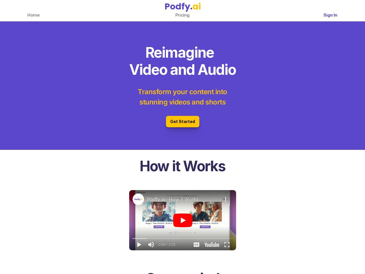 PodfyAI – The Platform for Creators and Agencies-简化播客创作的AI平台