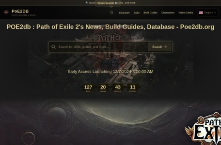 AI Search Engine of Pathofexile 2 -poe2db官网 – 为玩家提供智能化的POE2数据库搜索