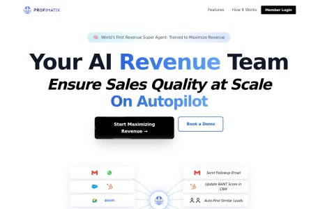 Profimatix- AI Sales Copilot翻译站点