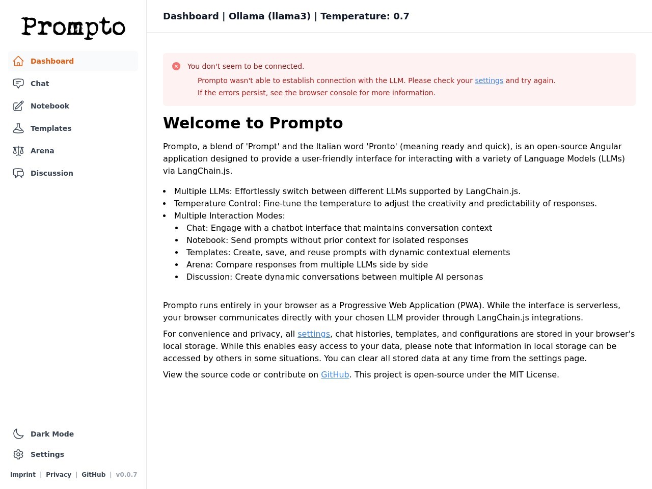 Prompto官网 – 与多种大型语言模型交互的开源应用