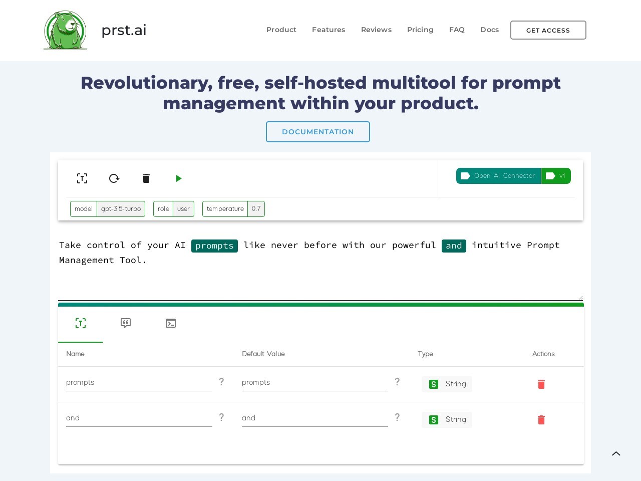 PRST.ai官网 – 自托管的AI自动化工具