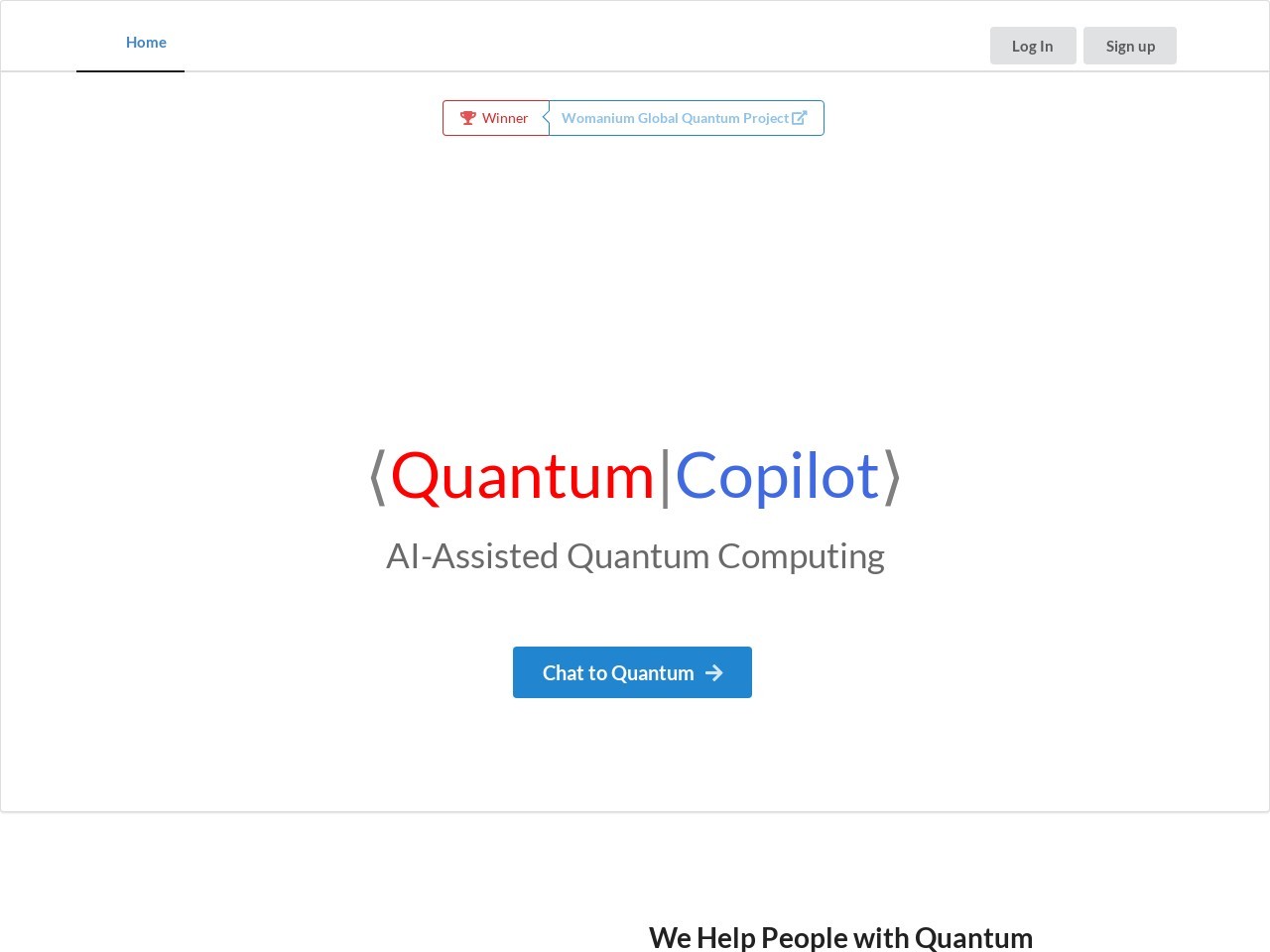 Quantum Copilot官网 – 简化量子编程的AI助手