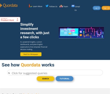 Quordata官网 – 智能投资研究应用