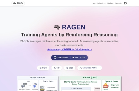 Ragen-AI：训练AI对话智能体，让交互更智能稳定