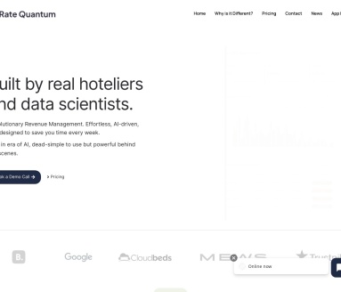 Rate Quantum官网 – 智能酒店收益管理系统