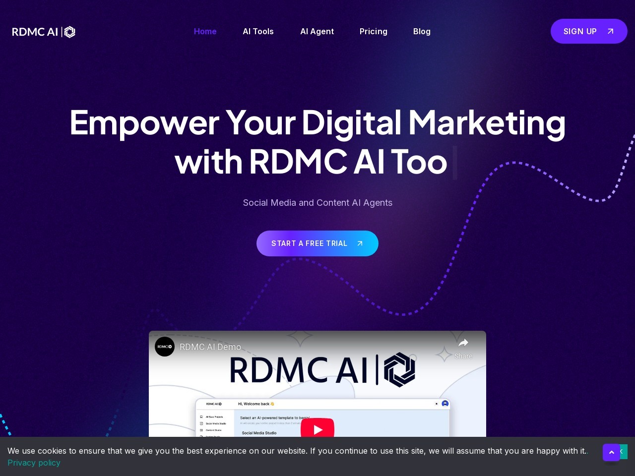 RDMC | AI Digital Marketing Agency官网 – 您的专属AI数字营销机构