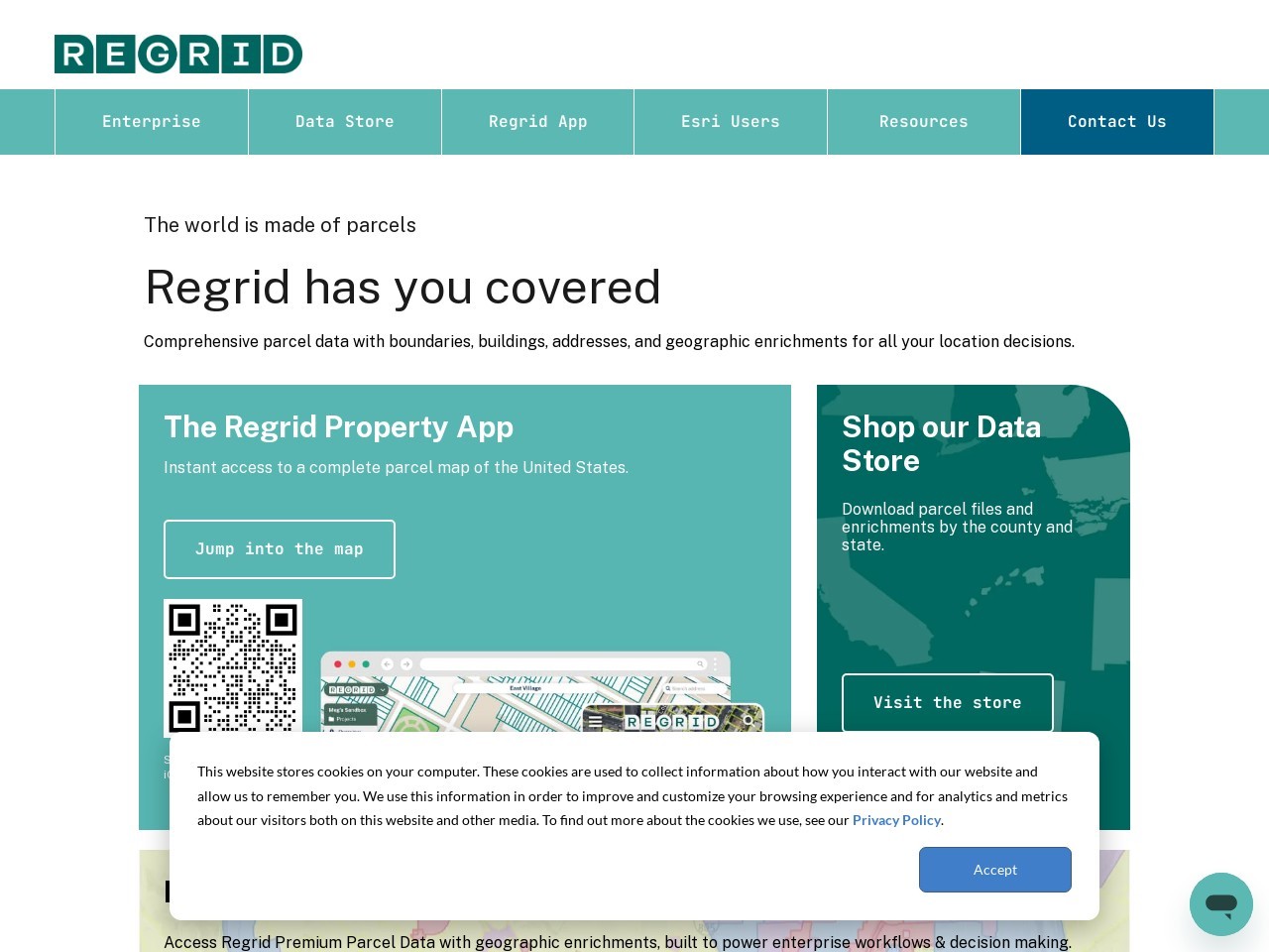 Regrid Property App官网 – 探索社区与土地的移动应用