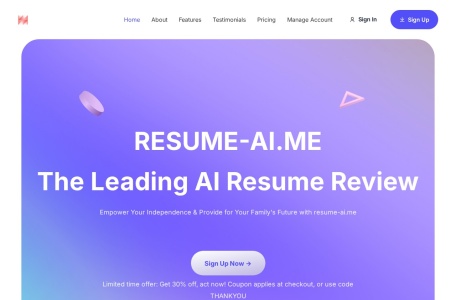 resume-ai翻译站点