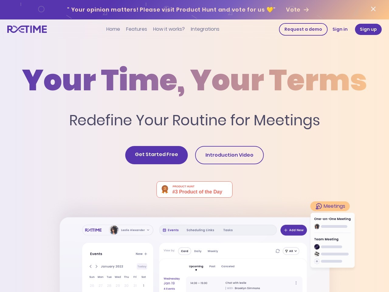 Retime官网 – 简单高效的在线预约调度工具