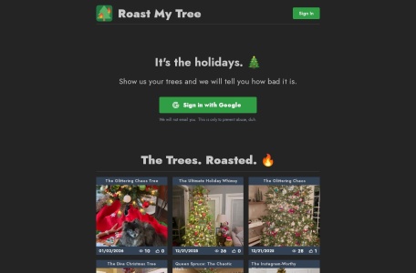 Roast My Tree