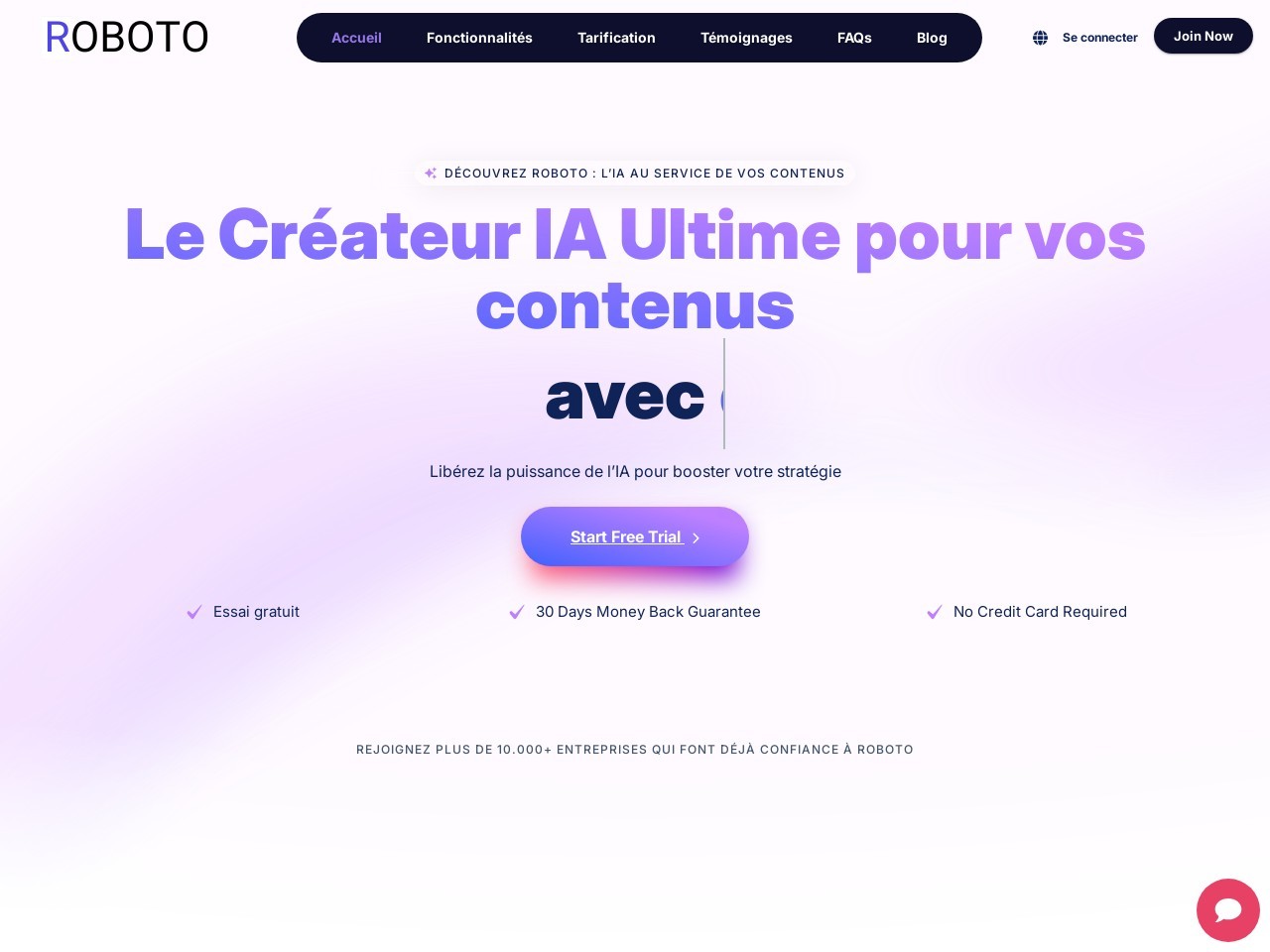 Roboto – Générateur de contenu-AI驱动的内容生成平台