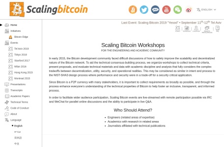 Scaling Bitcoin