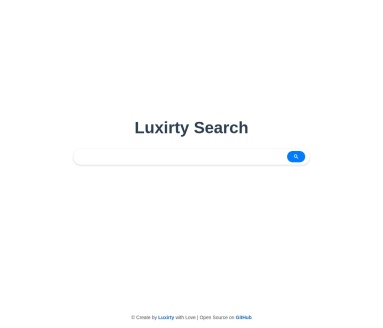 Luxirty Search
