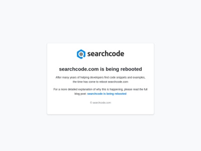 searchcode | source code search engine