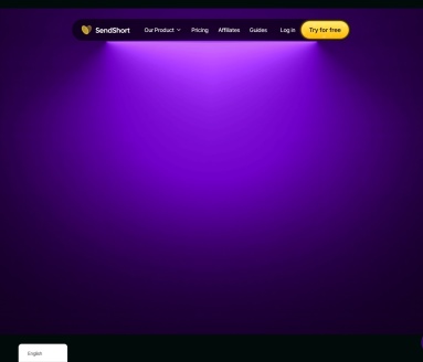 SendShort官网 – 利用AI创建病毒短视频