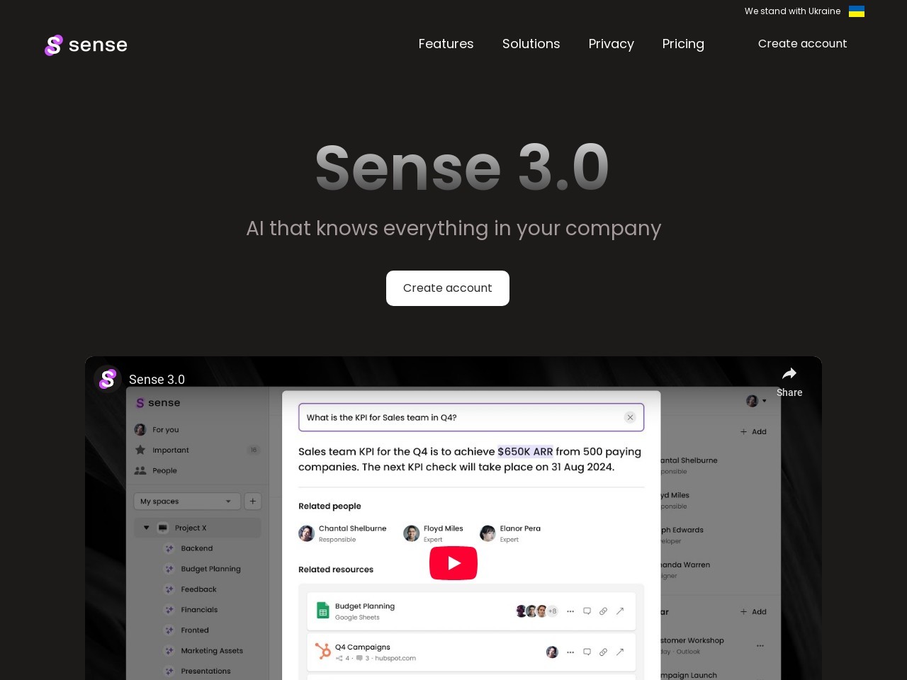 Sense 2.0官网 – 智能记忆与组织工具