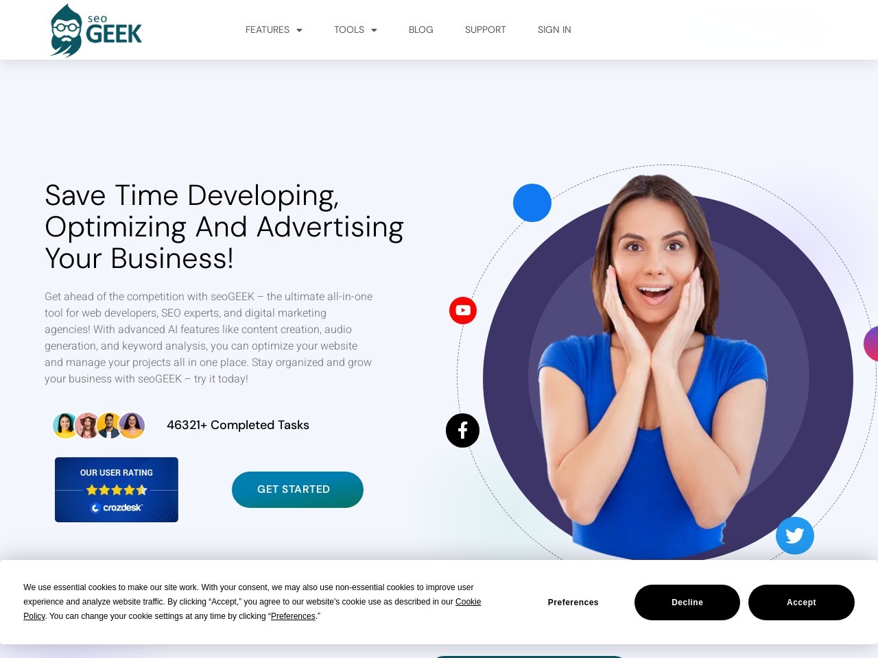 SEOGEEK.io官网 – 一体化SEO与数字营销工具
