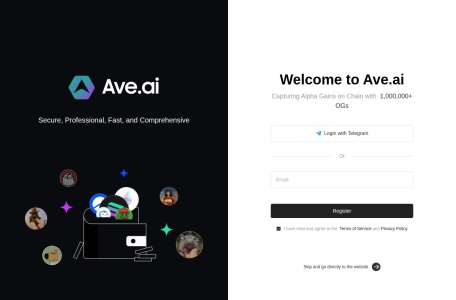 Ave.ai 一键跟单  – AI 策略回测｜跨链资产面板——3 步完成智能加密投资