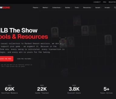showzone.io官网 – MLB The Show游戏工具与资源