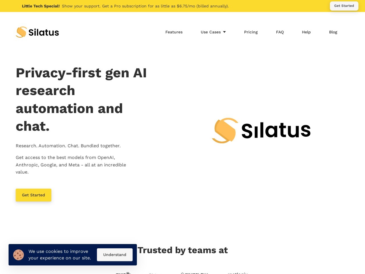 Silatus官网 – 创新的基于事实的研究自动化平台