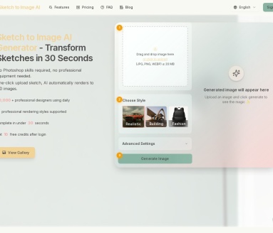 Sketch to Image AI Generator