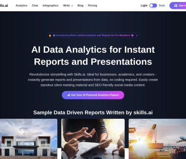 AI Data Chat by skills.ai官网 – AI助力数据科学的工具