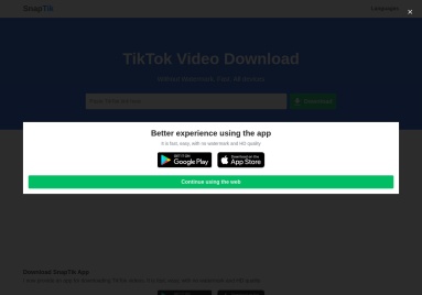 TikTok在线解析下载