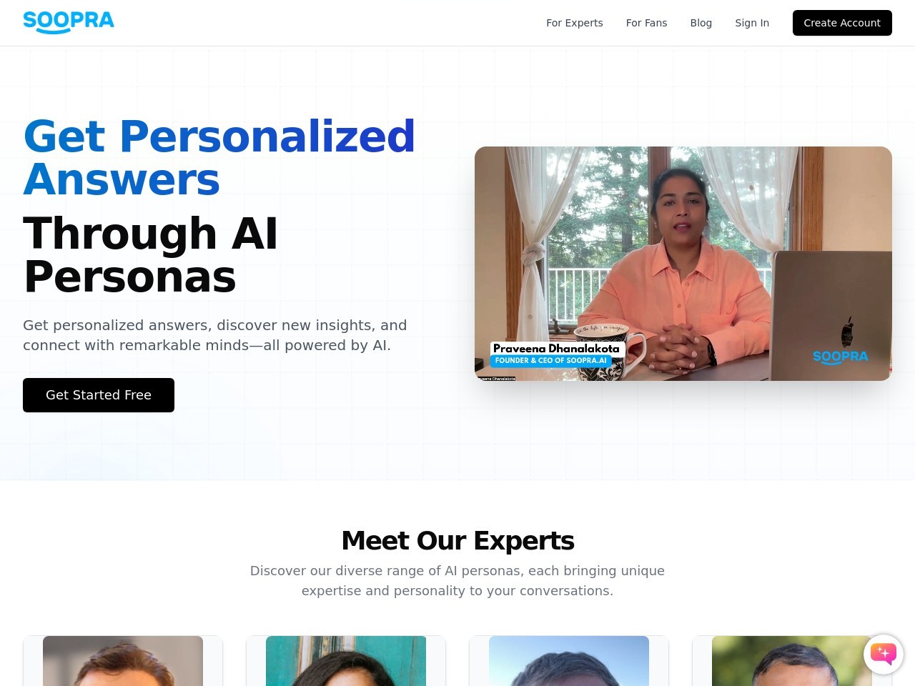 Soopra AI Personality Engine官网 – AI个性引擎，助力教育