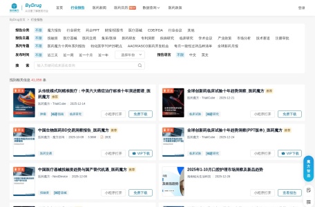 药研资料-医药魔方