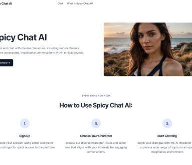 Spicy Chat AI官网 – 与AI角色进行富有想象力的对话