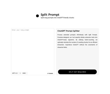 Split Prompt