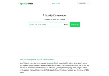 SpotifyMate