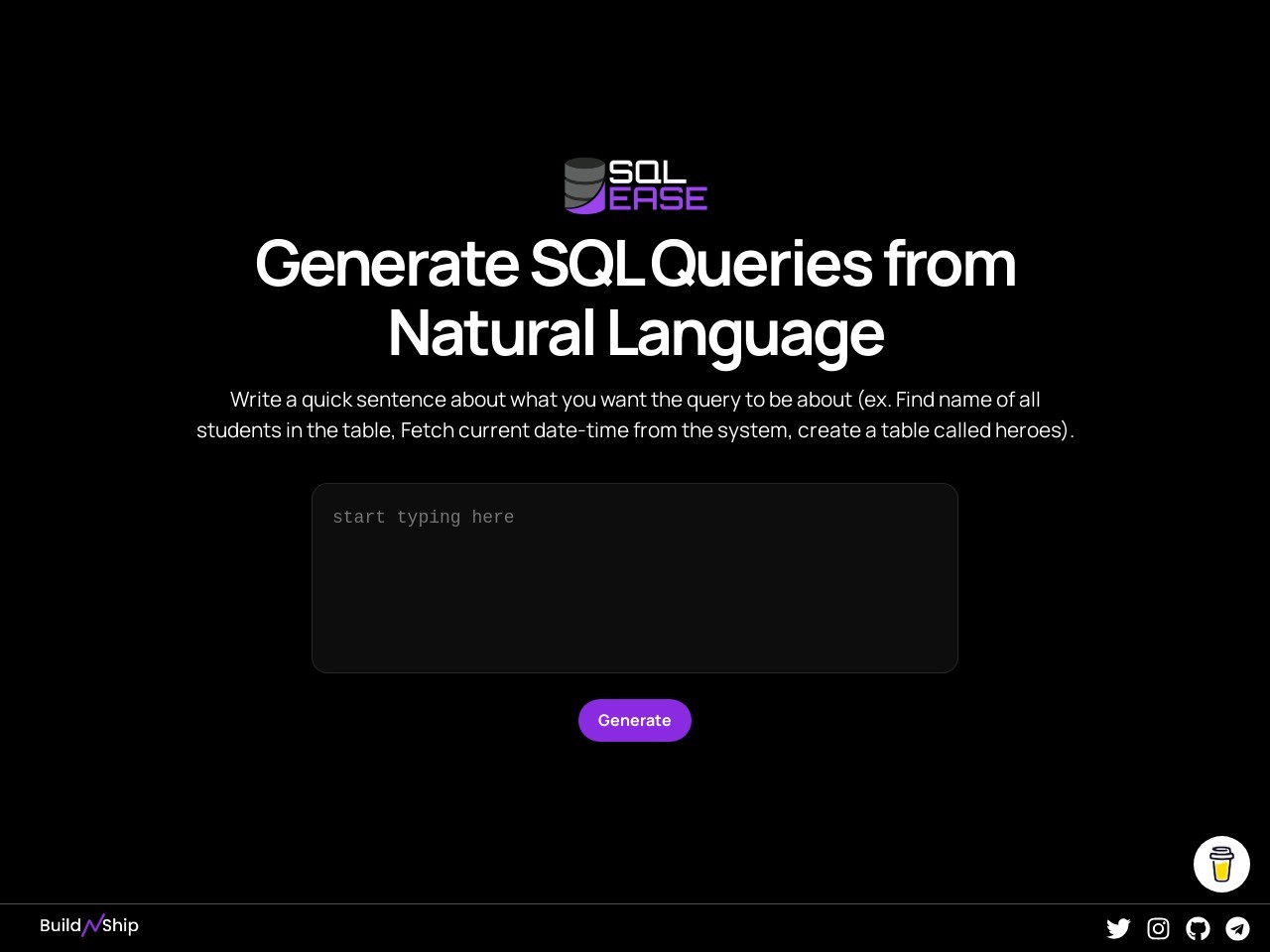 SQL Ease官网 – 简化SQL查询与数据库管理的AI工具