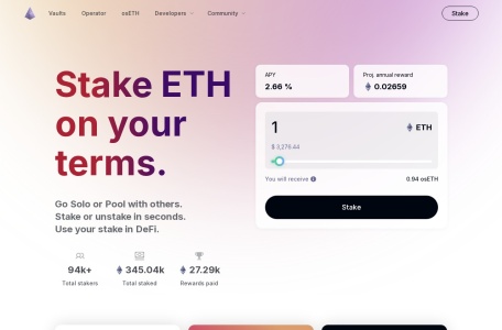 reward ETH（rETH2）