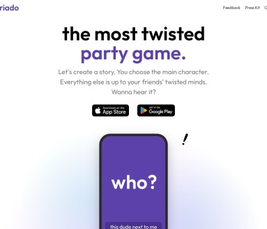 Storiado: twisted party game官网 – 让你怀疑朋友的疯狂派对游戏