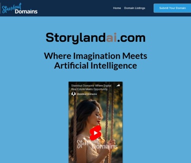 StoryLandAI官网 – 为孩子们生成个性化故事的工具