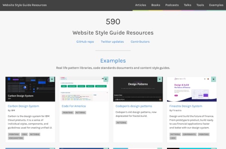 Website Style Guide Resources