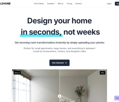 Style Home官网 – AI助力的室内设计平台