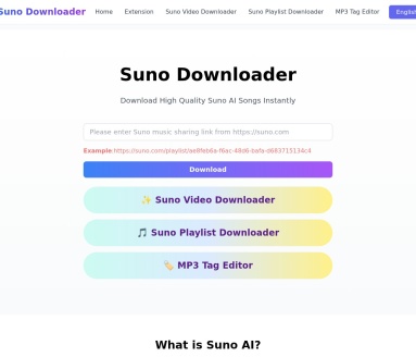 Suno AI Download