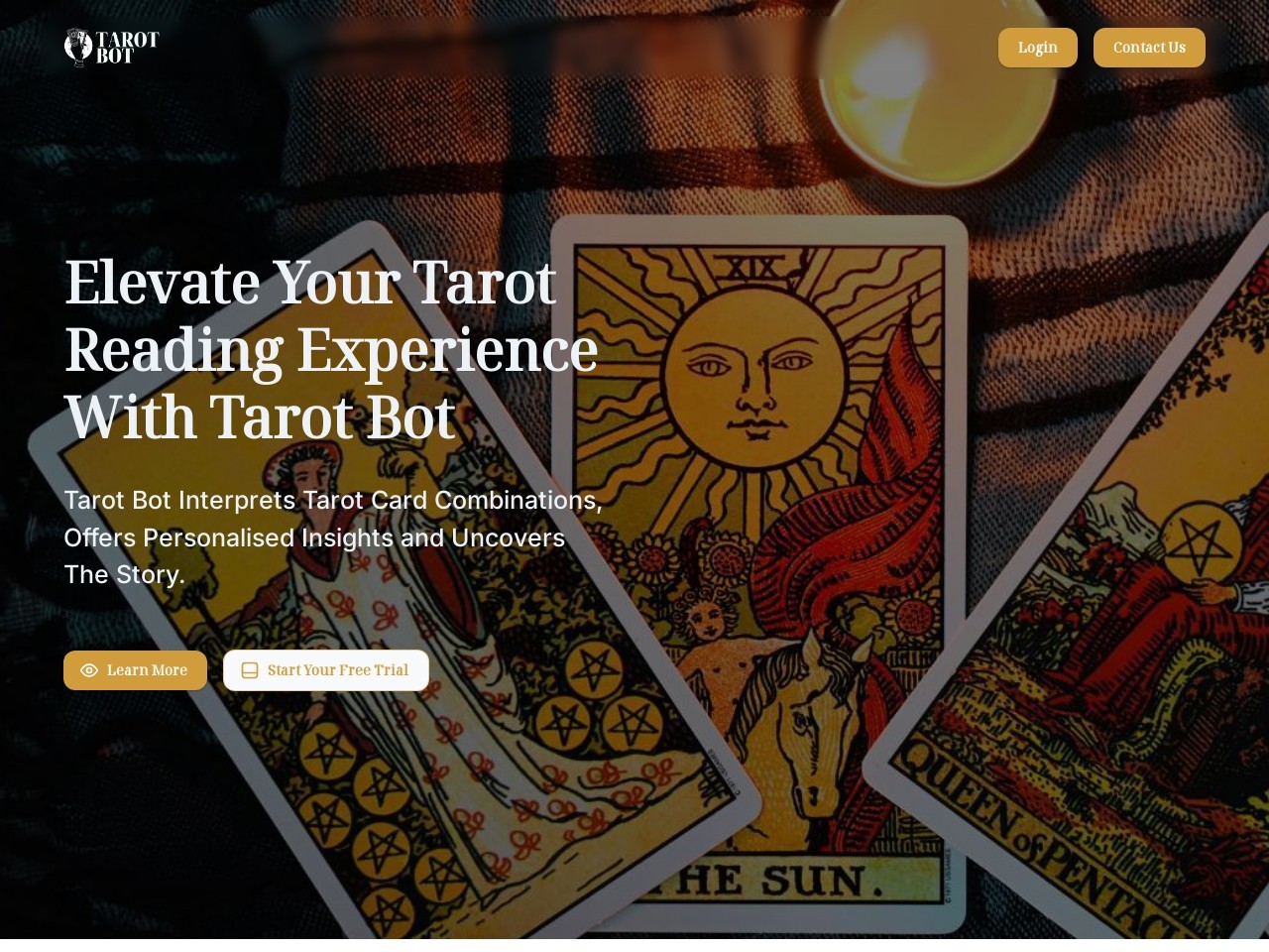 TarotBot官网 – 提供个性化的塔罗牌解读