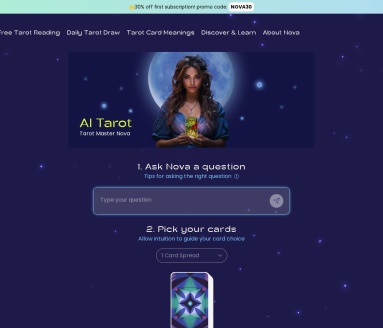 AI Tarot Master官网 – 智能塔罗牌解读助手