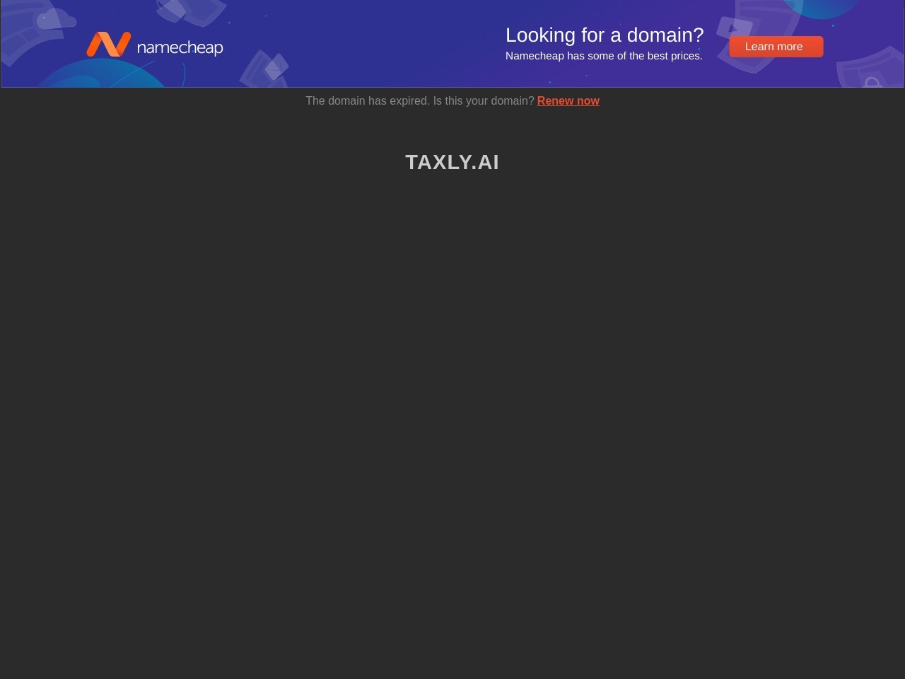 Taxly官网 – 智能税务助手