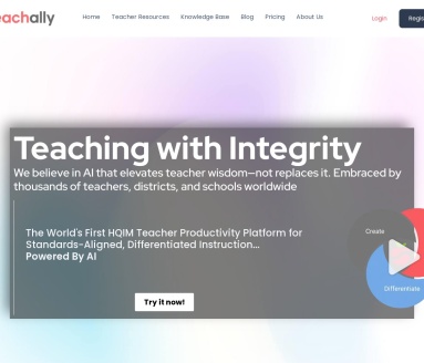 Teachally官网 – 智能教育工具，提升教学效率