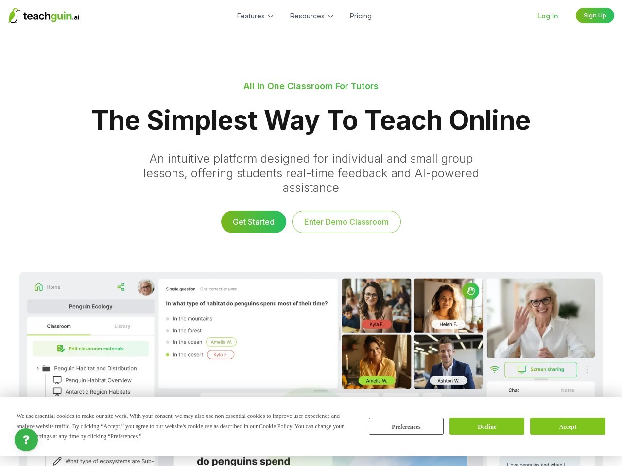 TeachGuin AI官网 – 全方位在线辅导平台
