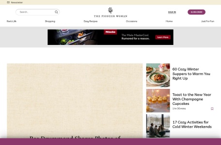ThePioneerWoman官网