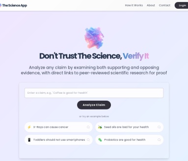 The Science App官网 – 多代理AI研究助手